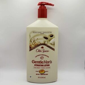 Old Spice Gentlemans Hand, Face and Body Hydrating Lotion All Skin Types 16oz